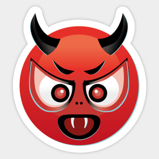 Devil Emoji Sticker